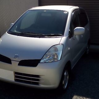 日産　モコ　(シルバー)車検付き