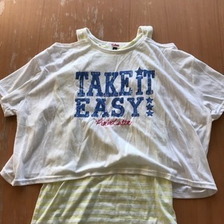 ピンクラテ トップス＋First のタンクトップのオマケ付！