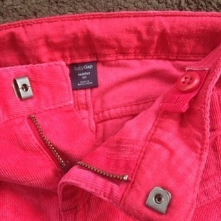 100 GAP コーデュロイストレッチパンツの画像