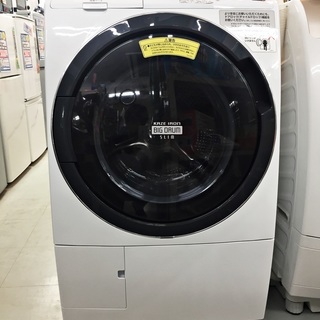 中古　HITACHI　日立　洗濯乾燥機　ドラム式　BD-S3800L　10kg/6kg　ピュアホワイト 