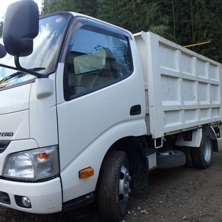 【売却済】２８年式　HINO 日野　2t　ダンプ　土砂禁　車検３０年３月まで　走行４万キロ　深ダンプ　YKG-XZC６１０T　4,000cc　ヒノの画像