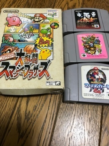 NCNR 任天堂64 カセット4つ