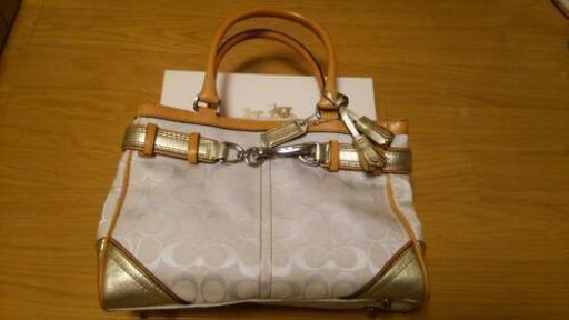 【お値下げ！COACH＊ハンドバッグ＊ほぼ未使用です】