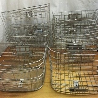 ステンレス製の前かごどれでもの画像