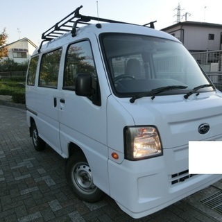 ★２１年サンバーＶ　最終マスク！　ＶＢ　４気筒良く走ります！　下回り良好！ＡＴ車　の画像