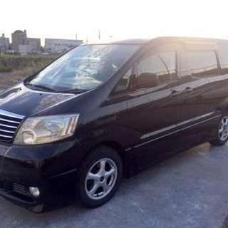 平成15年トヨタ　アルファード　V　AS　4WD　人気の黒！の画像