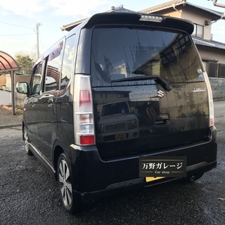 Ｈ19年　ﾜｺﾞﾝRｽﾃｨﾝｸﾞﾚ₋　車検30年3月　スマートキー　社外ナビの画像