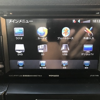 Ｈ19年　ﾜｺﾞﾝRｽﾃｨﾝｸﾞﾚ₋　車検30年3月　スマートキー　社外ナビの画像