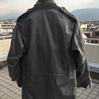 MADE IN USA  アメリカ製  フライトジャケット  グレーの画像