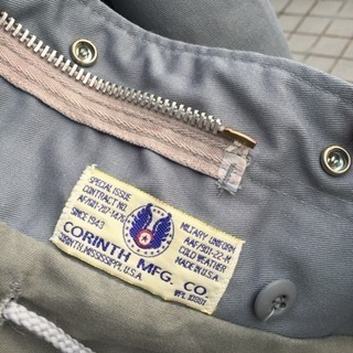 MADE IN USA  アメリカ製  フライトジャケット  グレーの画像