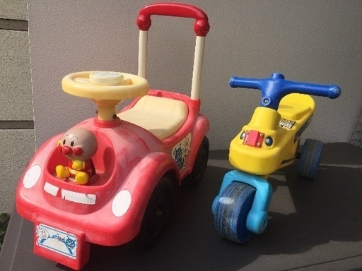 かめさん砂場 公園レーサー アンパンマンカー