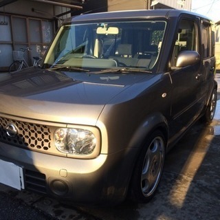 H19・キューブ程度良好・車検H30/3まで程よくカスタムされいます。