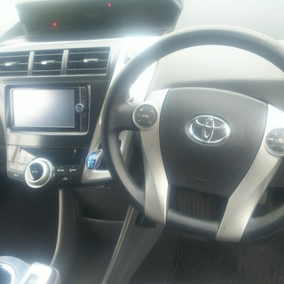 美車！😉H２４年😉ZVW41 プリウスα(ｱﾙﾌｧ) S Lｾﾚｸｼｮﾝ😉黒😉早い者勝ち😉総額87.5万円の画像