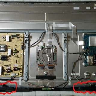 ブラビアのスピーカー　【KDL-46EX700から取り外し】の画像