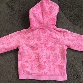 80 H&M 裏起毛パーカーの画像