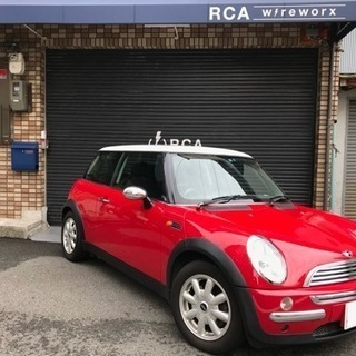 平成15年MINI ONE ミニワン 赤×白ツートンカラー 走行...