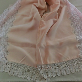 和装ベルベットショール　ドレスショール　レース　値下げの画像