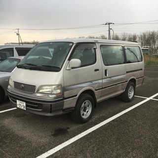 ハイエース 平成9年式 スーパーカスタム 4WD 車検付き バン仕様