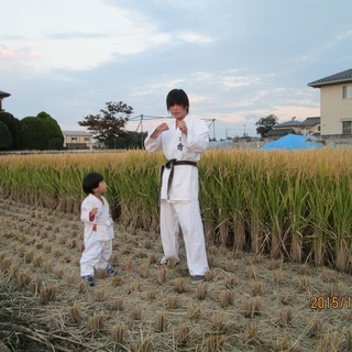 宅地と田んぼ