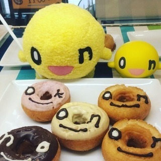 平岸ドーナツとonちゃんのコラボドーナツの画像