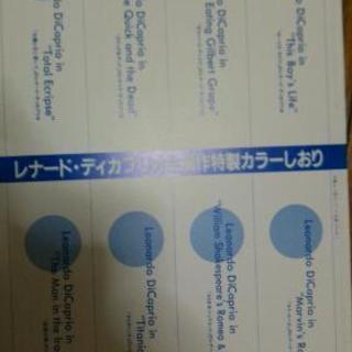 レオナルドディカプリオ しおりの画像