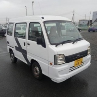 お買い得19年式スバルサンバーバンAT 10万㎞ タイミングベルト付きの画像
