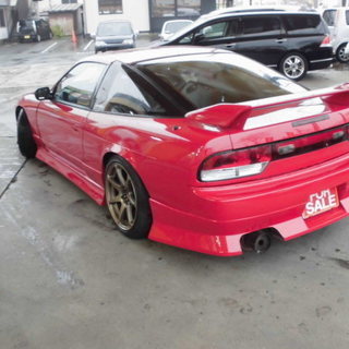 ○日産180SXターボ○シルエイティ仕様○社外フルエアロ○HKS車