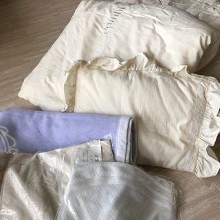 未使用！combi mini オーガニックコットン ベビー布団の画像