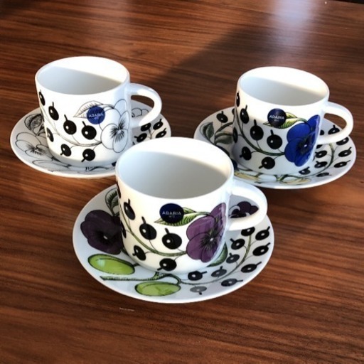 アラビア パラティッシ コーヒーカップ&ソーサー