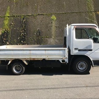 平成10年 アトラス 1.5t ロング 低床 走行8.9万 車検30年4月!!の画像
