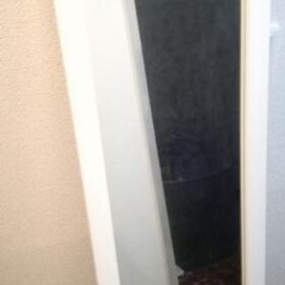【美品】ニトリ　全身鏡　飛散防止加工スタンドミラーの画像