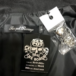 今期新作タグ付き新品未使用【SEX POT ReVeNGe】レイヤードジャケットの画像