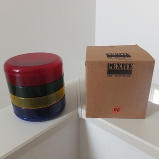 ☆美品☆４段デザインボックス（小物入れ）の画像