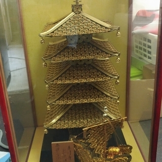 五重塔 五円玉製作品