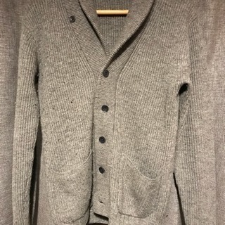 【シップス】グレーニット  ショール