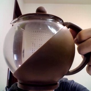 【未使用】カラードティーサーバー 茶こし付　750mlの画像