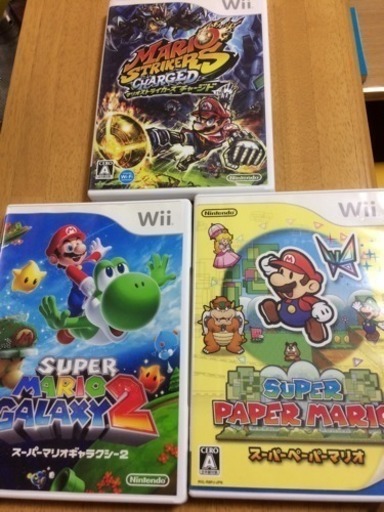Wii ソフト マリオセット