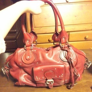 クロエ パディントン レッド