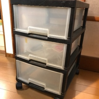 クリアケース、引き出しの画像