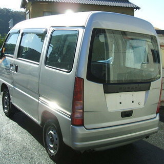 【ご成約、ありがとうございます！】Ｈ２１　サンバ－バン　オ－トマ車　走行22500Ｋm　車検付けます！の画像