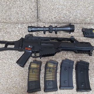 平均初速90 美品 東京マルイ G36C お得セット