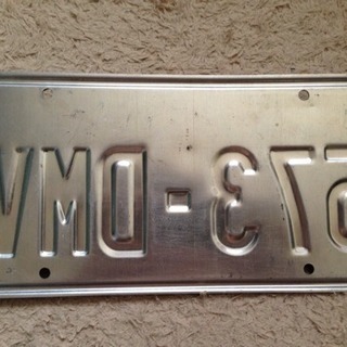 雑貨 ワシントン ナンバープレートの画像