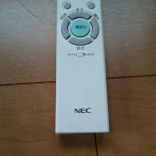 NEC シーリングライト 天井照明 調光 電球 リモコン 電池  付属の画像