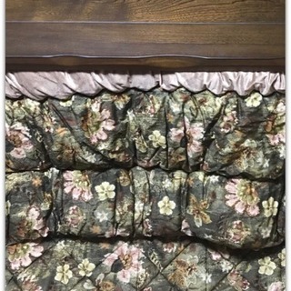【新品未使用】　特大サイズ　こたつ布団　掛け布団・敷布団セットの画像