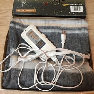 【取引中】電気敷毛布の画像