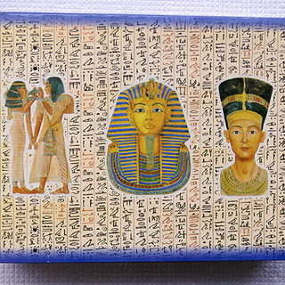 古代エジプト文明レリーフの豪華手鏡＊新品の画像