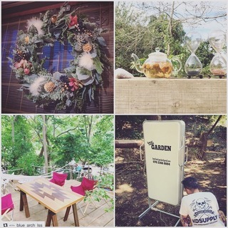 自然の中で、クリスマスリース作り♪の画像