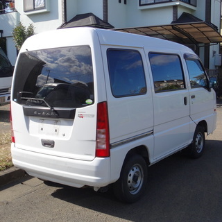 キーレス付のサンバーバン！タイベル交換済！車検付可！早い者勝ち！の画像