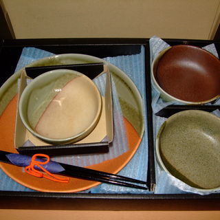 ◆シャディ 色彩取分揃（深皿2枚+取皿5枚）未使用