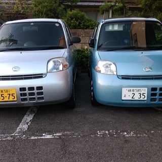 【交渉OK】青色のチューニングカーエッセ要りませんか？５速マニュアル　色々改造されちゃってますの画像